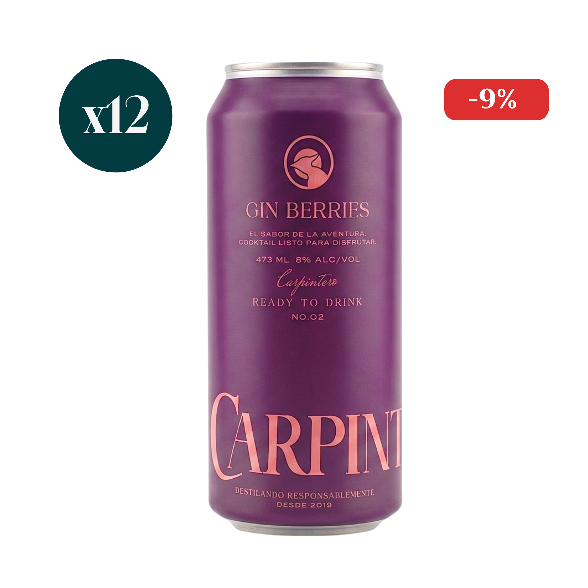 12 pack Gin & Berries